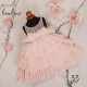 Piccolo Bambino Βαπτιστικό φόρεμα για κορίτσι 600-33 ροζ