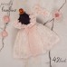 Piccolo Bambino Βαπτιστικό φόρεμα για κορίτσι 609-42 ροζ απαλό 