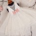 Piccolo Bambino Βαπτιστικό φόρεμα για κορίτσι 427-30 λευκό