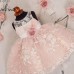 Piccolo Bambino Βαπτιστικό φόρεμα για κορίτσι 510-32 ροζ