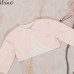 Piccolo Bambino Βαπτιστικό Μπολερό για Κορίτσι 391-46 απαλό ροζ