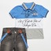Hashtag Σετ Βερμούδα με μπλούζα Polo για Αγόρι 238827 Nο 1-6 μπλε