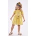Εβίτα φόρεμα για κορίτσι 238227 Νο 1-6 κίτρινο