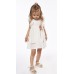 Εβίτα φόρεμα για κορίτσι  με κορδέλα 238501 Νο 6-24 μηνών λευκό