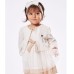 Εβίτα φόρεμα για κορίτσι με μπολερό 238528 Νο 6-24 μηνών εκρού
