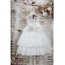 Piccolo Bambino Βαπτιστικό Φόρεμα Για Κορίτσι 32-600 Λευκό