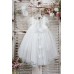 Piccolo Bambino Βαπτιστικό Φόρεμα Για Κορίτσι 35-703 Λευκό