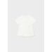 Mayoral Μπλούζα για Κορίτσι t-shirt 01014-037 Νο 6-36 Μηνών Λευκό