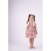 Εβίτα Φόρεμα με Μπολερό Δερματίνη Για Κορίτσι 242230 Νο 1-6 Ετών Σάπιο Μήλο