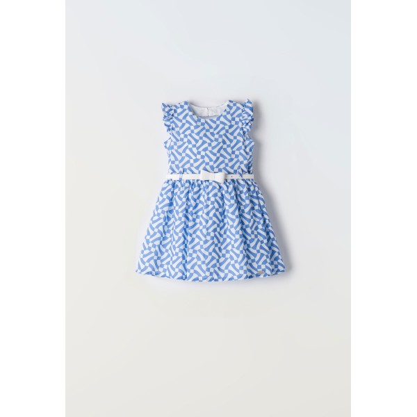 Εβίτα Φόρεμα Για Κορίτσι 242212 Νο 1-6 Ετών Γαλάζιο