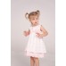 Εβίτα Φόρεμα Για Κορίτσι 242501 Νο 6-24 Μηνών Λευκό