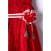 Εβίτα Φόρεμα Για Κορίτσι 242202 Νο 1-6 Ετών Kόκκινο