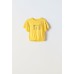 Εβίτα Κοντομάνικη Μπλούζα Για Κορίτσι 242002 No 6-16 Ετών Κίτρινο