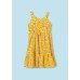 Mayoral Φόρεμα για Kορίτσι 06964-073 No 8-18 Eτών Κίτρινο