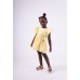 Εβίτα Φόρεμα Για Κορίτσι 242203 Νο 1-6 Ετών Κίτρινο