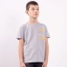 Hashtag Κοντομάνικη Μπλούζα Για Αγόρι 242708 Νο 6-16 Ετών Γκρι