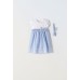 Εβίτα Φόρεμα Για Κορίτσι 242508 6-24 Μηνών Γαλάζιο