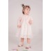 Εβίτα Φόρεμα Για Κορίτσι Με Ζακέτα Μπολερό 242503 6-24 Μηνών Ροζ Φλοράλ