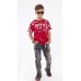 Hashtag T-Shirt Μπλούζα για Αγόρι 238714 Νο 6-16 κόκκινο