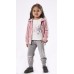 Εβίτα Παιδικό Σετ 3τμχ με ζακέτα για Κορίτσι 239234  Νο 1-6 Ροζ