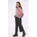  Εβίτα Σετ Παντελόνι Φόρμας με μπλούζα 239004 Νο 6-16 Ροζ