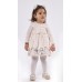 Εβίτα Παιδικό Φόρεμα για Κορίτσι 237505 Νο 6-24 Μηνών Σομόν