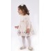 Εβίτα Παιδικό Φόρεμα για Κορίτσι 237505 Νο 6-24 Μηνών Σομόν