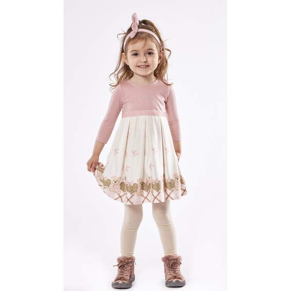 Εβίτα Παιδικό Φόρεμα για Κορίτσι 239515 Νο 6-24 Μηνών Σάπιο μήλο