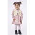 Εβίτα Φόρεμα για κορίτσι με αμάνικο γουνάκι 239507 Νο 6-24 Ροζ