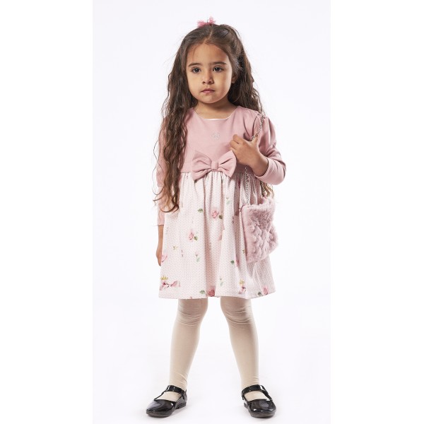 Εβίτα Παιδικό Φόρεμα για Κορίτσι 239246 Νο 1-6 Σομόν