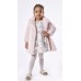 Εβίτα Φόρεμα για κορίτσι με παλτό 237297  Νο 1-6 Ροζ