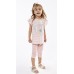 Εβίτα Σετ Κολάν για Κορίτσι t shirt 238516 Νο 6-24 Μηνών Ροζ απαλό