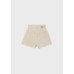 Μayoral παντελόνι κοντό τζιν ψηλόμεσο από βαμβάκι κορίτσι 06239-011 Νο 8-18 μπεζ