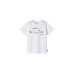 Mayoral  μπλούζα με στάμπα από βιώσιμο βαμβάκι για αγόρι 03019-019  Νο 2-9 λευκό