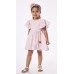 Εβίτα Φόρεμα για Κορίτσι με ζώνη 238226 Νο 1-6 Ροζ