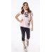 Εβίτα Σετ Κολάν για Κορίτσι t-shirt 238010 No 6-16 Ροζ