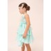 Mayoral Κεντητό Φόρεμα για Κορίτσι 03912-074 No 2-9 Άκουα