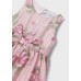 Mayoral Λινό Φόρεμα για Κορίτσι 03913-092 No 2-9 Ροζ