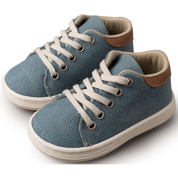 Babywalker Υφασμάτινα Sneakers BS3029 No 19-26 Μπλε Ανοιχτό