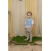 Carousel Βαπτιστικό Κοστουμάκι Με Γιλέκο Για Αγόρι CA-005 Σιελ 