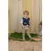 Carousel Βαπτιστικό Κουστουμάκι Με Γιλέκο Για Αγόρι CA-006 Μπλε Σκούρο 