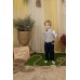 Carousel Βαπτιστικό Κουστουμάκι Με Γιλέκο Για Αγόρι CA-013 Μπεζ