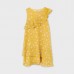 06915-061 No 8-18 ετών Φόρεμα σταμπωτό βολάν  μουσταρδί κορίτσι Mayoral
