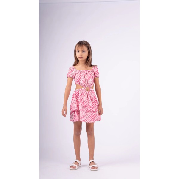 Εβίτα Φόρεμα Για Κορίτσι 242047 Νο 6-16 Ετών Ροζ 