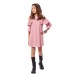 Εβίτα Φόρεμα Με Γκλίτερ για Κορίτσι 239022 Νο 6-16 Ετών Ροζ