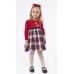 Εβίτα Παιδικό Μακρυμάνικο Φορεματάκι για Κορίτσι 239245 Νο 1-6 Κόκκινο 